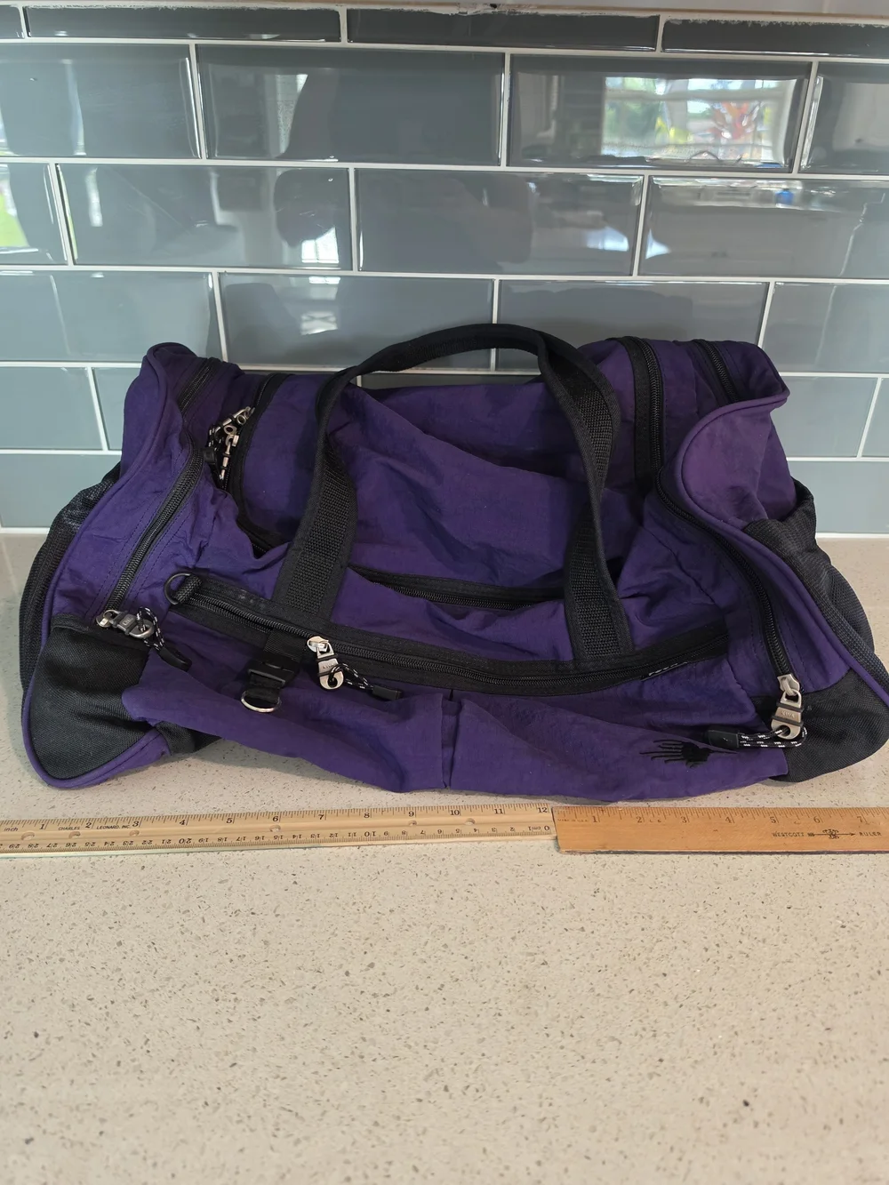 Vintage Kiva Tour -11/1997 Versatile Purple Classic Duffel Bag